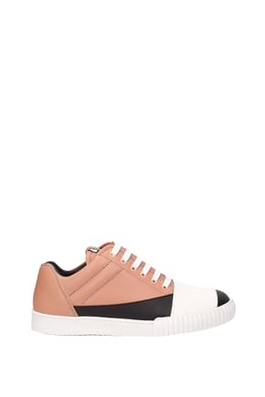 Marni Sneakers Men Leather Pink
