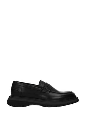 Doucal's Loafers Men Leather Black
