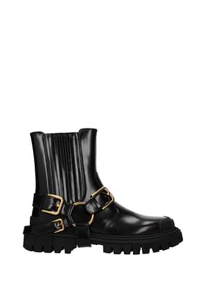Dolce&Gabbana Ankle boots Women Leather Black