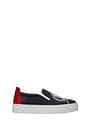 Armani Emporio Slip On the year of the dog Men Leather Blue White