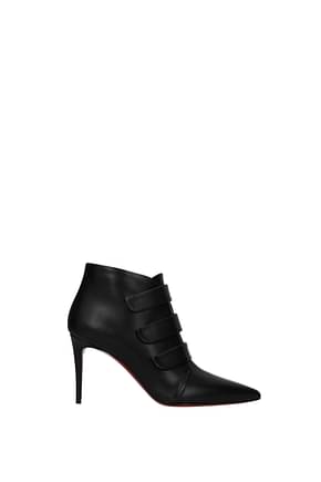 Louboutin Ankle boots trini Women Leather Black