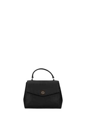Tory Burch Handbags Women Leather Black