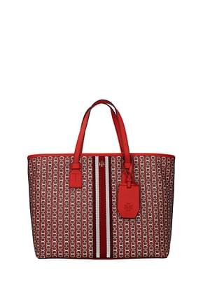 Tory Burch Handbags gemini Women Fabric  Red Sea Coral