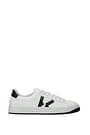 Kenzo Sneakers Men Leather White Black