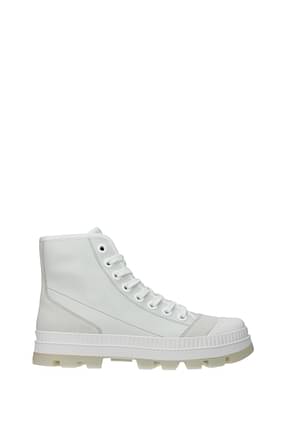 Jimmy Choo Sneakers nord Homme Cuir Blanc Glace