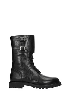 Christian Dior Ankle boots ground Women Leather Black