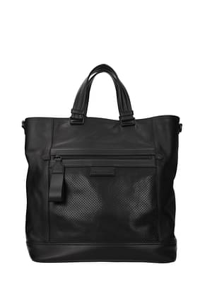Bottega Veneta Handbags Men Leather Black
