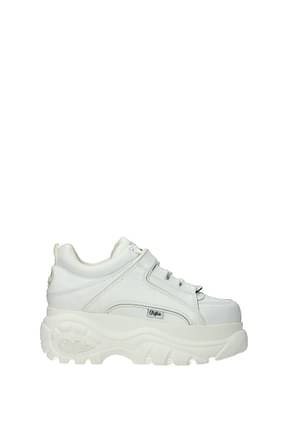 Buffalo Sneakers Femme Cuir Blanc