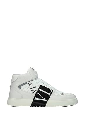 Valentino Garavani Sneakers Men Leather White Black