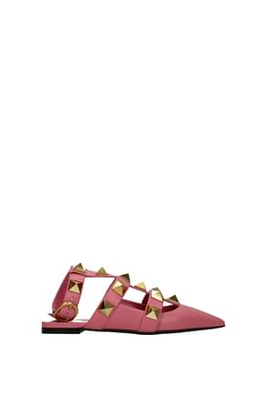 Valentino Garavani Sandals Women Leather Pink Begonia