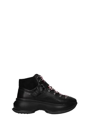 Hogan Sneakers maxi i active Women Leather Black