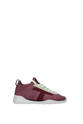 Tod's Sneakers Donna Tessuto Rosa