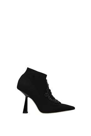 Jimmy Choo Ankle boots saber Women Fabric  Black