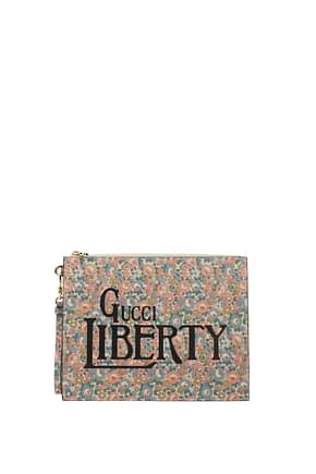 Gucci Clutches liberty Women Leather Multicolor