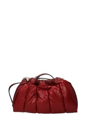 Moncler Crossbody Bag seashell Women Fabric  Red Dark Red