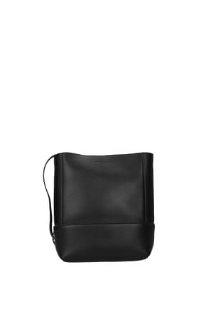 Bottega Veneta Crossbody Bag Women Leather Black