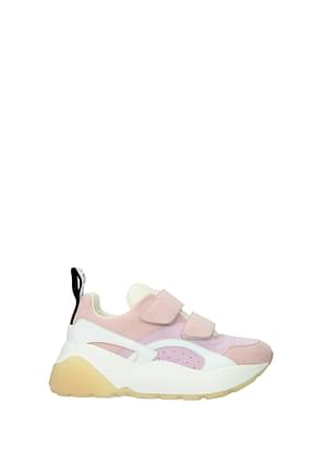 Stella McCartney Sneakers Women Eco Suede Pink White