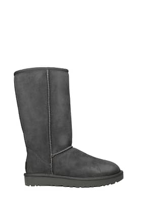 UGG Ankle boots classic tall ll water resistant Women Suede Gray