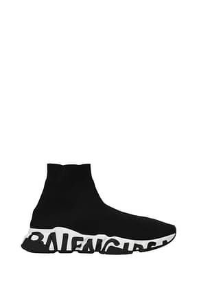 Balenciaga Sneakers speed Homme Tissu Noir Noir