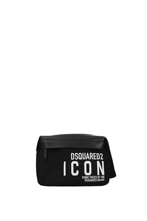 Dsquared2 Backpack and bumbags Men Fabric  Black