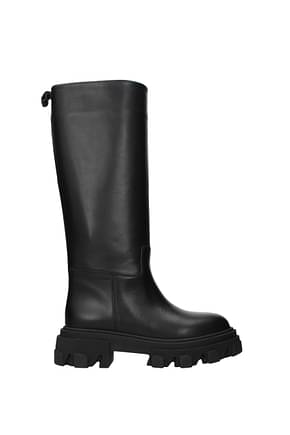 Gia Borghini Boots x pernille teisbaek Women Leather Black