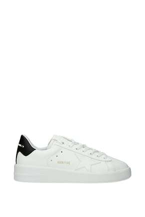 Golden Goose Sneakers pure Men Leather White Black