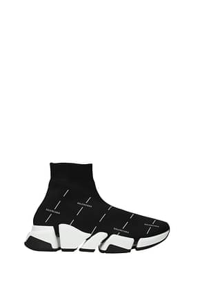 Balenciaga Sneakers speed 2.0 Femme Tissu Noir
