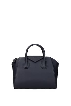 Givenchy Handbags antigona Women Leather Blue Blue Navy