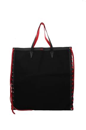 Louboutin Shoulder bags cabalace Women Fabric  Black