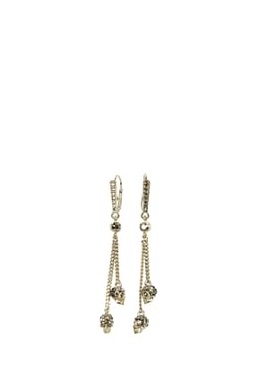 Alexander McQueen Earrings Women Brass Gold