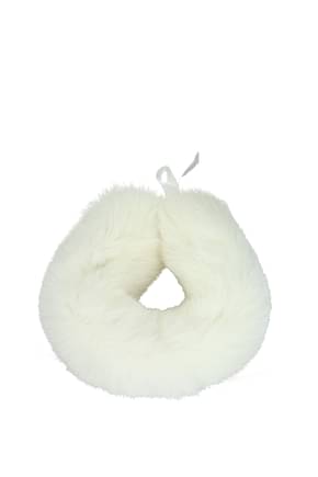 Moncler Scarves fur necklet Women Fox White Snow