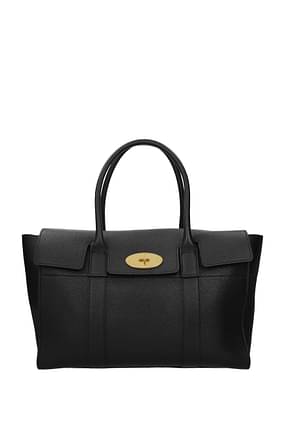 Mulberry Handbags Women Leather Black