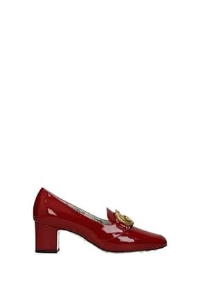 Gucci Pumps Women Patent Leather Red