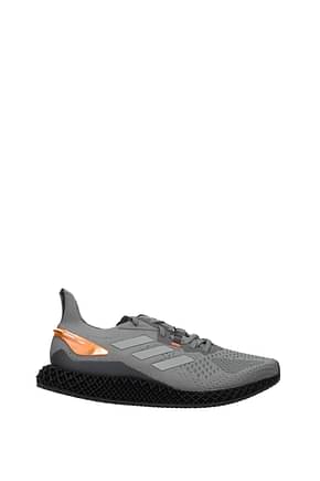 Adidas Sneakers x90004d Hombre Tejido Gris Gris Claro