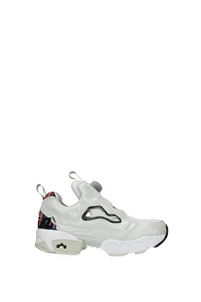 Reebok Sneakers instapump Donna PVC Bianco Bianco Sporco