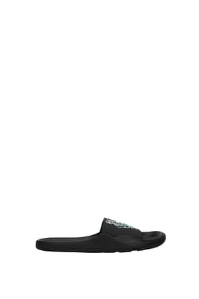 Kenzo Slippers and clogs Women Rubber Black