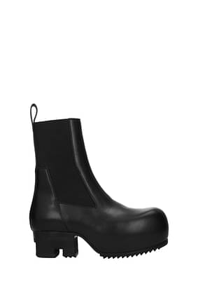 Rick Owens Ankle boots Women Leather Black