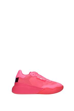 Stella McCartney Sneakers Mujer Eco Gamuza Rosa Rosa Fluo