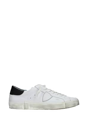 Philippe Model Sneakers prsx Men Leather White Grey
