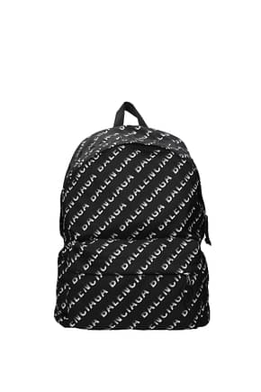 Balenciaga Backpack and bumbags Men Fabric  Black