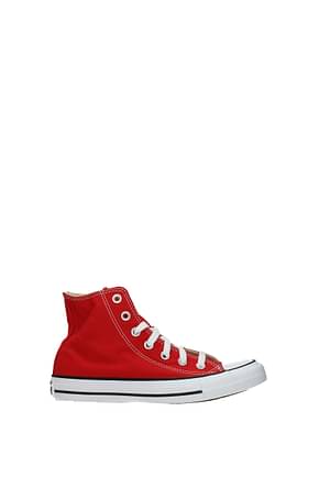 Converse Sneakers Women Fabric  Red