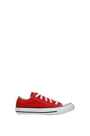 Converse Sneakers Mujer Tejido Rojo