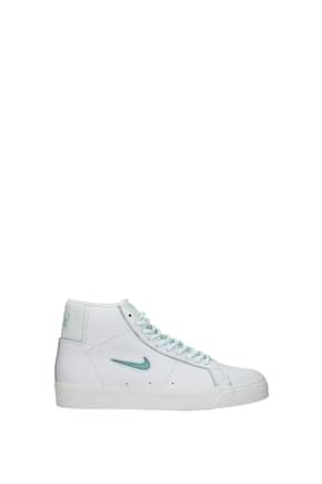 Nike Sneakers zoom blazer Women Leather White Ice