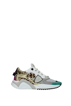 Philippe Model Sneakers eze Mujer Pony Piel Multicolor