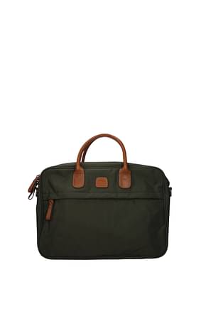 Bric's Work bags Men Fabric  Green Olive