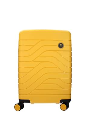 Bric's Wheeled Luggages 37l be young Men Polypropylene Yellow Mango