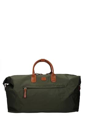Bric's Travel Bags Women Fabric  Green Olive