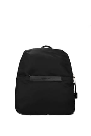Piquadro Backpacks and bumbags Women Fabric  Black
