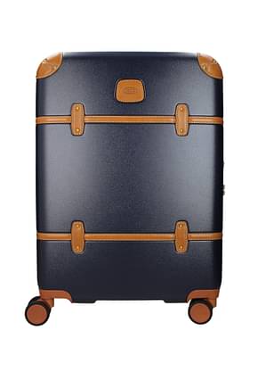 Bric's Wheeled Luggages 36l Women Polycarbonate Blue Tobacco