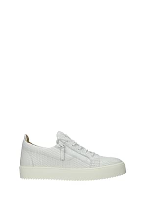 Giuseppe Zanotti Sneakers may lond Men Leather White